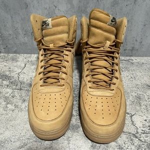 Nike Air Force 1 High Wheat Men's Size 13 [806403-200] AMAZING CONDITION